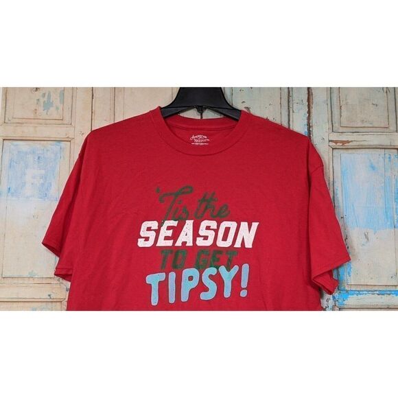 American Needle Womens Size XL Red Crew Neck Short Sleeve Pullover T Shirt - Picture 4 of 6